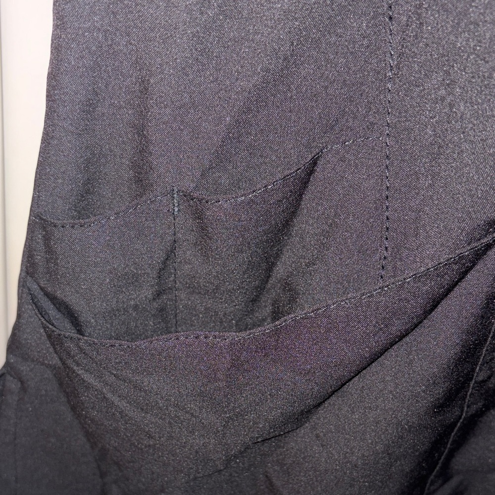 Women’s Black V-Neck Scrub Top - Picture 5 of 12